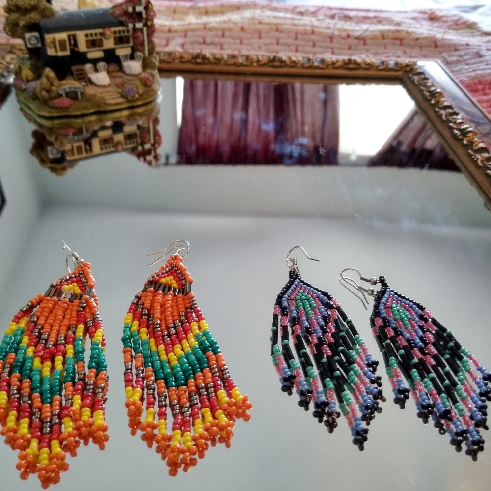 Beautiful Beaded Earrings